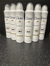 Image of Dove Invisible Dry 48H Anti-Perspirant Deodorant Spray, 6-Pack, 250ml Each
