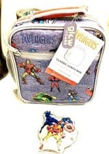 Image of school Pottery Barn Marvel avengers Iron Man Thor Lunch BAG Disney Hulk Hero n