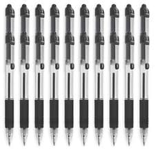 Image of Zebra Z-Grip Retractable Ballpoint Pen 1.0mm Nib Economy Pack of 20