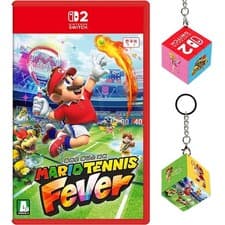 Image of Nintendo Switch 2 Mario Tennis Fever & Keyring Korean English Chinese Multi