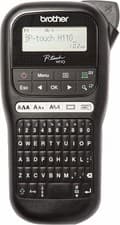 Image of Brother PT-H110 Label Printer P-Touch Labeller QWERTY Keyboard Handheld - New