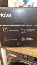 Image of HAIER I-Master Series 5. 9 in 1 air fryer HAF5TWA3 Glass window Removable trays