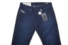 Image of DIESEL LARKEE 0098I JEANS STRAIGHT W30 L32 100% AUTHENTIC
