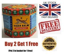 Image of 21ml X Tiger Balm Red Muscle Joints Sprains Headaches Relief Buy 2 Get 1 Free