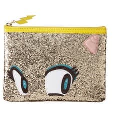 Image of ANNA SUI Urusei Yatsura Ram Eye Pouch Unused Collaboration Cosmetic Bag