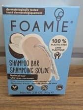 Image of Foamie Shampoo Bar 80g for Normal Hair Vegan Friendly Normal Hair - New in Box