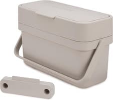 Image of Joseph Joseph Compo 4 Easy-Fill Slimline Food Waste Recycling Caddy with Air Ven