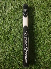 Image of GENUINE SuperStroke Tour 1.0 Zenergy Black White Golf Putter GRIP FREE TAPE