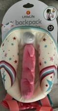 Image of Little Life Unicorn Toddler Backpack with handles