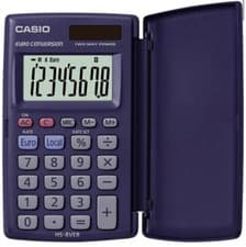 Image of Casio Pocket Calculator│8 Digit Display│Nonstick Plastic Key│Solar/Battery power