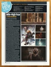 Image of 2008 Cursed Mountain Nintendo Wii PREVIEW Print Ad/Poster Horror Game Promo Art