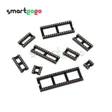 Image of IC Sockets Adaptor SIP Round Solder Gold Plated 6/8/14/16/18/20/28/32/40Pin BSG