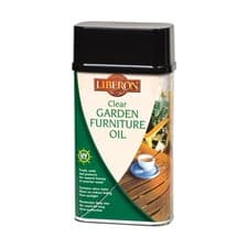 Image of Liberon Clear Garden Furniture Oil 500ml – UV Finish for Exterior Wood