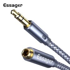 Image of Essager 3.5mm Extension Cable Stereo Jack Headphone Audio Male to Female 1m - 5m