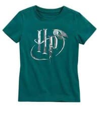 Image of Unisex Kids Official Harry Potter T Shirts Magic Hogwarts Ravenclaw Slytherin