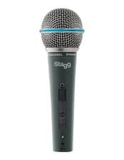 Image of Stagg SDM60 Dynamic Vocal Microphone Professional Handheld Mic Inc. 5M XLR Cable