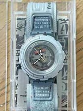 Image of SWATCH WATCH SHM102 "VERTICAL FLAVOUR" ACCESS WATCH CHRONO ORIGINAL 2000