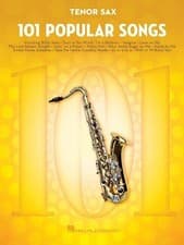 Image of 101 Popular Songs: For Tenor Sax by Hal Leonard Publishing Corporation (English)