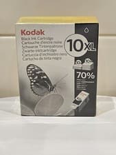 Image of Original 10XL Black Ink Cartridge For KODAK Printers - BRAND NEW SEALED