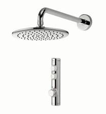 Image of Aqualisa iSystem Smart Digital Shower - HPCombi, 230mm Wall Head, Wi-Fi App