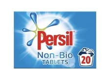 Image of Persil Non Bio Sensitive Laundry Detergent Washing Tablets 20 Washes