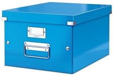 Image of Leitz A4 Storage Box, Click and Store Range 60440036, Medium, Blue Blue Medium M