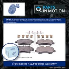 Image of Brake Pads Set Rear ADF124212 Blue Print 1763916 1829395 1840037 1916327 2006029