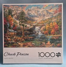 Image of Buffalo Games 1000 Piece Jigsaw Almost Heaven by Chuck Pinson Hard To Find
