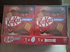 Image of 4x Kit Kat Chunky Large Milk Chocolate Easter Egg 190g NEW FREE P&P