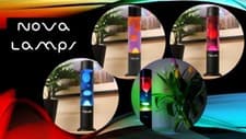 Image of Nova Lava Lamps Available In Four Colours