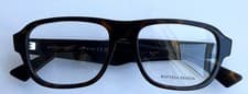Image of Bottega Veneta BV1157O 002 Square Tortoise Shell Eyeglasses 53-17-145 M