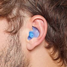Image of Zoggs Aqua Plugz Reusable Silicone Ear Plugs for Swimming
