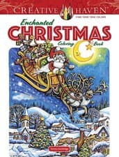 Image of Creative Haven Enchanted Christmas Coloring Book - 9780486846675