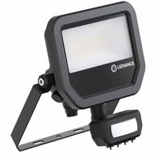 Image of Ledvance Performance Class LED Floodlight 17W 4000K Black IP65 Sensor