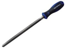 Image of Faithfull Three-Square Second Cut Engineers File 200mm (8in) FAIFITSSC8