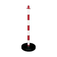 Image of JSP HDE110005454 Demarcation Barrier Chain, Support Post, Red/White