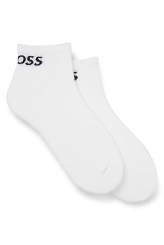 Image of BOSS Men's 2P AS Sport CC Ankle Socks, New-White100, 39-42 (Pack of 2)