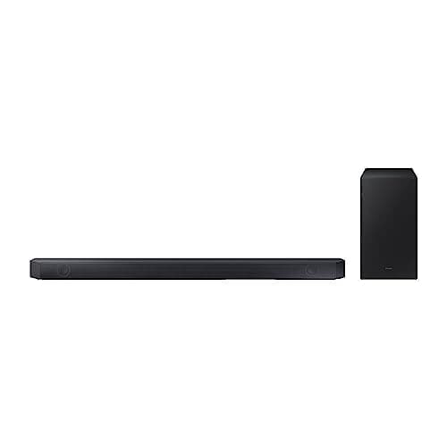 Image of Samsung Q600C 3.1.2ch Q Series Soundbar Speaker (2023) - Dolby Atmos & Virtual DTS:X Audio With 9 In Built Speakers, 6.5" Wireless Subwoofer, Adaptive & Gaming Sound And Bluetooth Connectivity