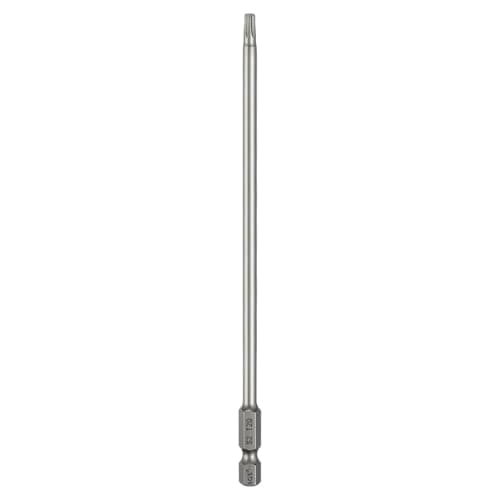 Image of sourcing map T20 Torx Head Screwdriver Bit 1/4" Hex Shank 6" (150mm) Long Magnetic No Hole Tip Tamper Proof 6 Point Star Screw Driver Drill Bits S2 Steel Industrial Power Screwdrivers