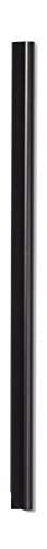 Image of Durable A4 Spine Bar 3mm Black - Pack of 50 - Quick and Easy Binding for Unpunched Documents - Holds Up to 30 A4 Sheets