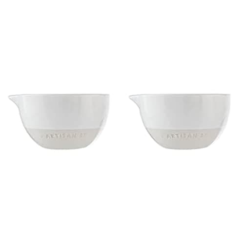 Image of ARTISAN STREET White Set of 2 Prep Bowls