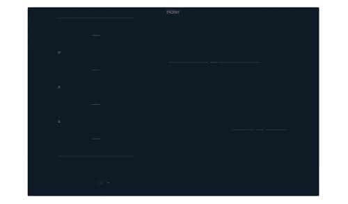 Image of Haier HAMTB86IRCS 80cm Induction Hob - Black