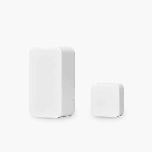Image of Nuki Door Sensor, smart door sensor for Nuki Smart Lock, notifications from a distance (door open, closed), Bluetooth, electronic door lock accessories, Nuki Smart Home, White