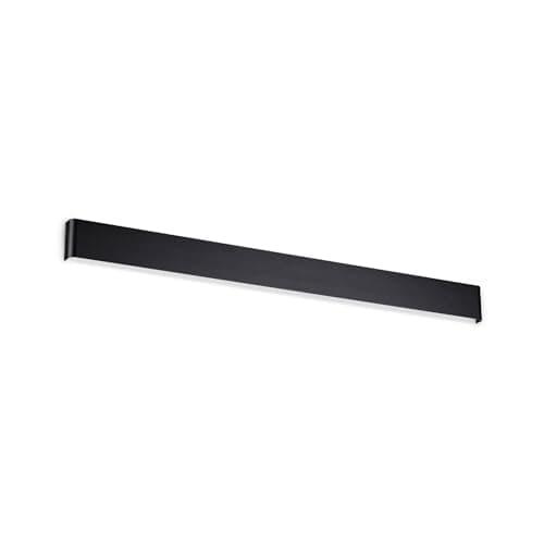 Image of Ideal Lux Delta 110cm Integrated LED Wall Lamp Black, 3000K