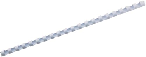 Image of GBC CombBind Binding Combs, 8 mm, 45 Sheet Capacity, A4, 21 Ring, White, Pack of 100, 4028194
