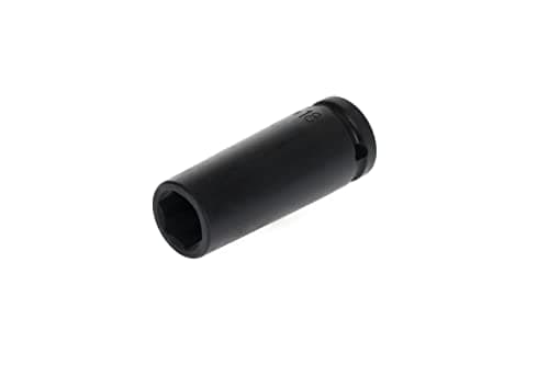 Image of GEDORE red Impact wrench socket, Socket, 1/2" 12.5 mm drive, Hex, AF 18 mm, Long, Machine-operated, Automotive, R63001815