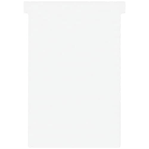 Image of Nobo T-Cards A110 White Size 4 (Pack of 100)