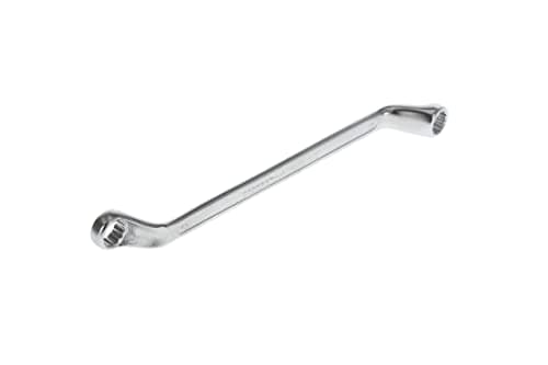 Image of GEDORE Red Double Ring Spanner SW 12 x 13 mm L 215 mm Chrome Vanadium Steel Silver