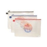 Image of 3 X Tiger tuff bag foolscap A4+ size single bag - assorted colours