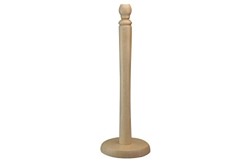 Image of apollo THE HOUSEWARES BRAND Apollo Beech Towel Holder, Wood, Wooden, 35 x 12 x 12 cm